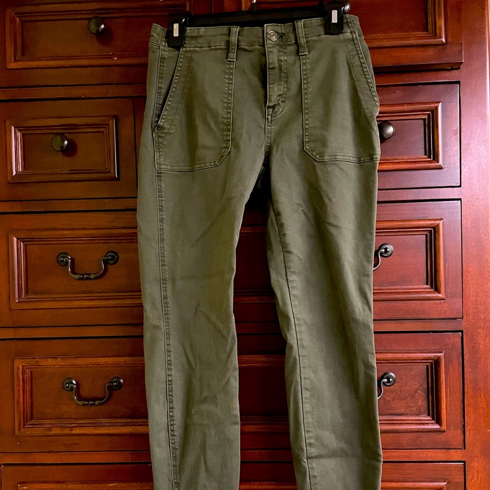 Green pants